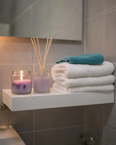 Spa night candle gift