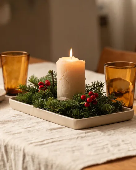 Holiday fragrance table